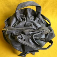 Frederic T Paris дамска обемна сива чанта естествена кожа оригинал, снимка 11 - Чанти - 37320710
