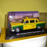  Taxi Cars  mondo. във 1.43 мащаб., снимка 1 - Колекции - 29399269