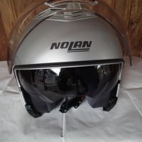 Nolan N43 мото шлем каска за мотор (скутер) с тъмни очила, снимка 2 - Аксесоари и консумативи - 34281303