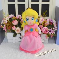 Принцеса Пийч Peach Супер Марио Плюшена , снимка 5 - Плюшени играчки - 44368907