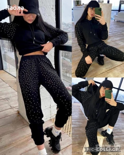 Дамски екип с камъчета, снимка 1