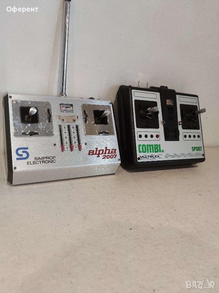 SIMPROP alpha 2007 / MULTIPLEX combi80 rc. предаватели , снимка 1