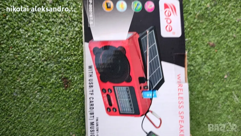 соларно радио чисто ново, снимка 1