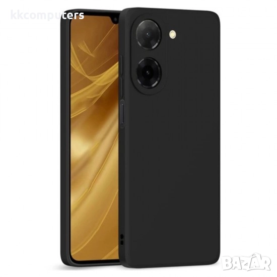 Силиконов кейс iPaky матиран, За Xiaomi Redmi A5, Черен, снимка 1