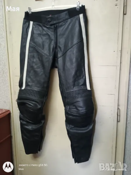 Кожен мото панталон Hein Gericke Размер 44L, XL, снимка 1