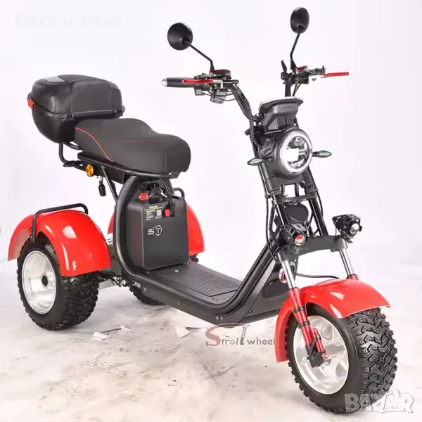 CP7 Citycoco Trike 4000W – Електрическа триколка, снимка 1