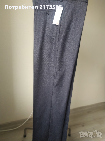 Мъжки официален панталон-тъмносив, снимка 1