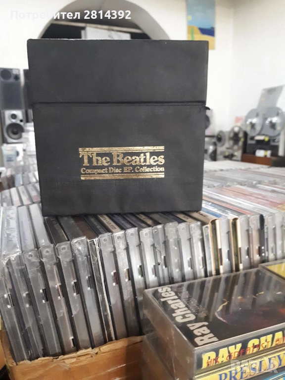 БИТЪЛС-BEATLES EP on CD Всичките им Макси сингли на СД Много рядък лимитиран комплект 14 диска, снимка 1
