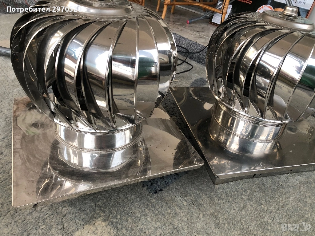 Шапка за комин -въртяща,иноксова, снимка 1