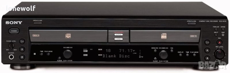 Компакт диск рекордер Sony RCD-W100, снимка 1