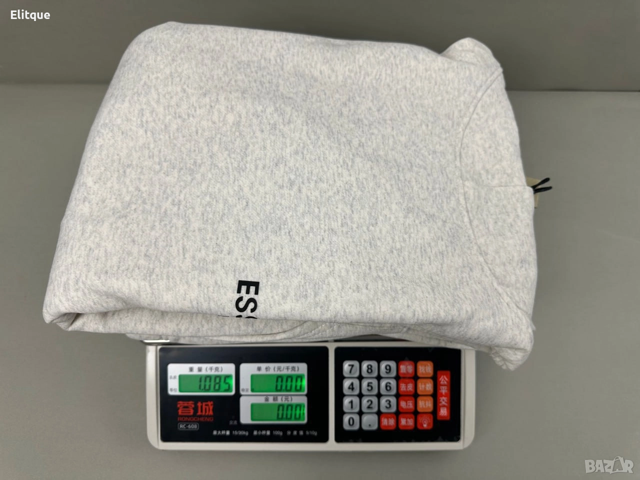 Кухненска везна с калкулатор, 40 кг., LCD екран, водоустойчива платформа, снимка 1