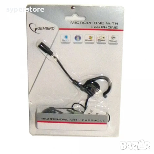 Слушалка с микрофон Gembird NET 7 SS000562 K1, за конферентни разговори, съпорт, снимка 1