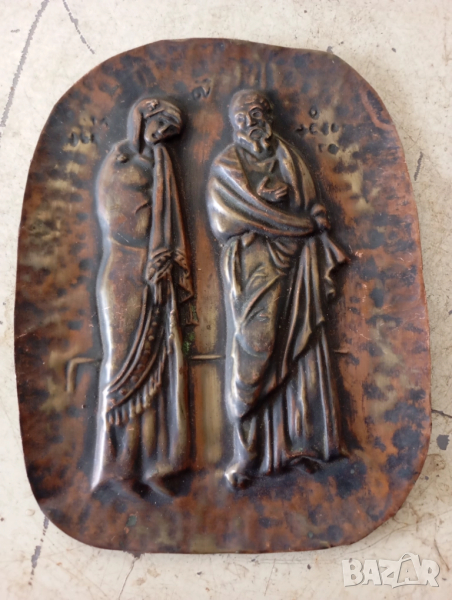 Старо медно пано, снимка 1