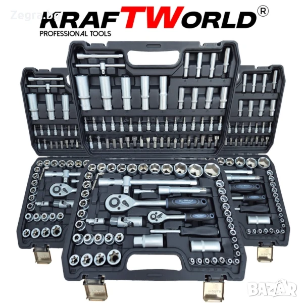 Гедоре със 108 Части Kraftworld – Високо Качество!, снимка 1