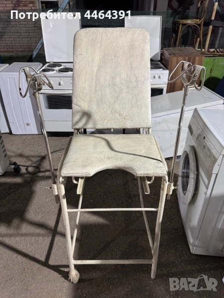 Стар медицински гинекологичен  стол , снимка 1