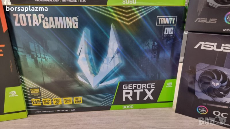Видеокарта MSI GeForce RTX 3090 Gaming X Trio 24G, 24576 MB GDDR6X, снимка 1