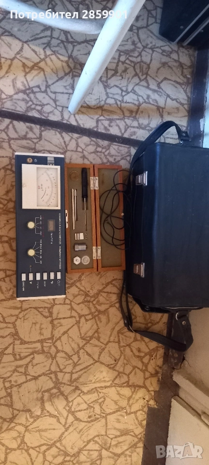 Продава се: Виброметър (аналогов) – пълен комплект с аксесоари, снимка 1