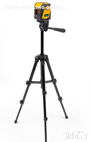 Лазерен нивелир с тринога, самонивелиращ, снимка 1