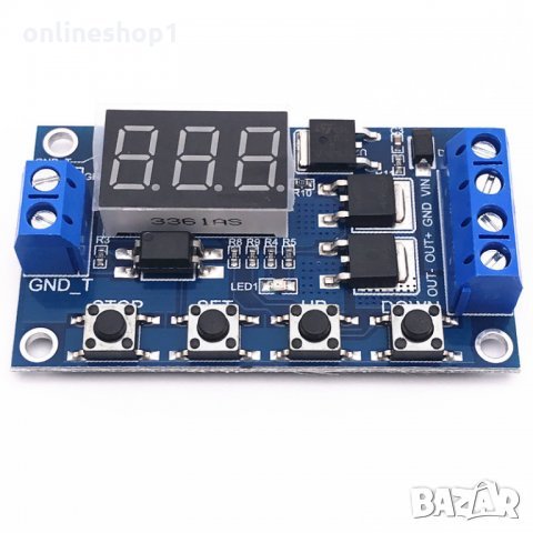 Реле за време DC 12V 24V циклично реле , снимка 1
