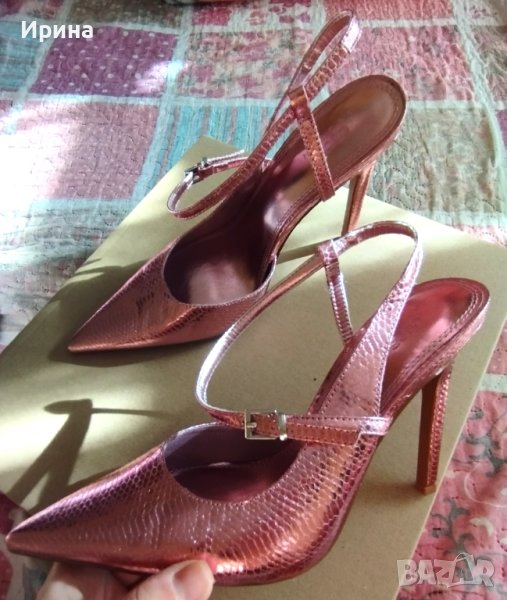 Дамски обувки в розово, снимка 1