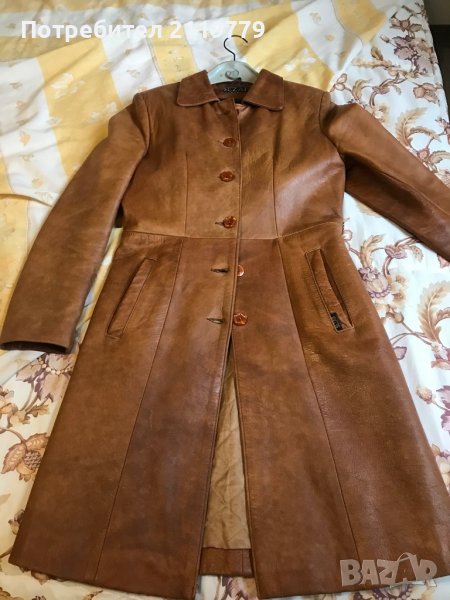 Дамско манто от естествена кожа, снимка 1