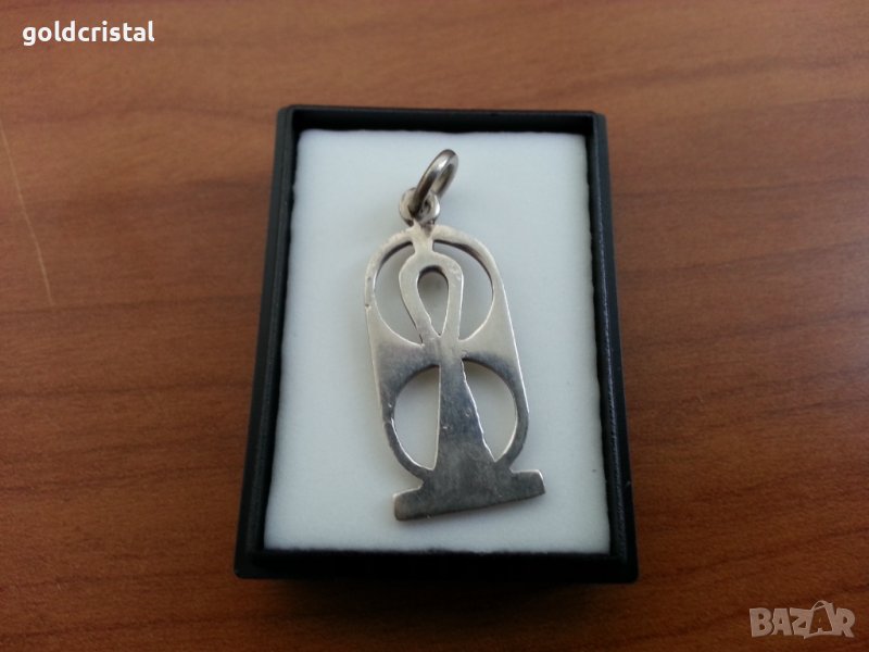 Сребърен медальон , снимка 1