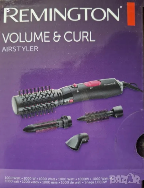 еър стайлър с 4 приставки 1000W Remington, снимка 1