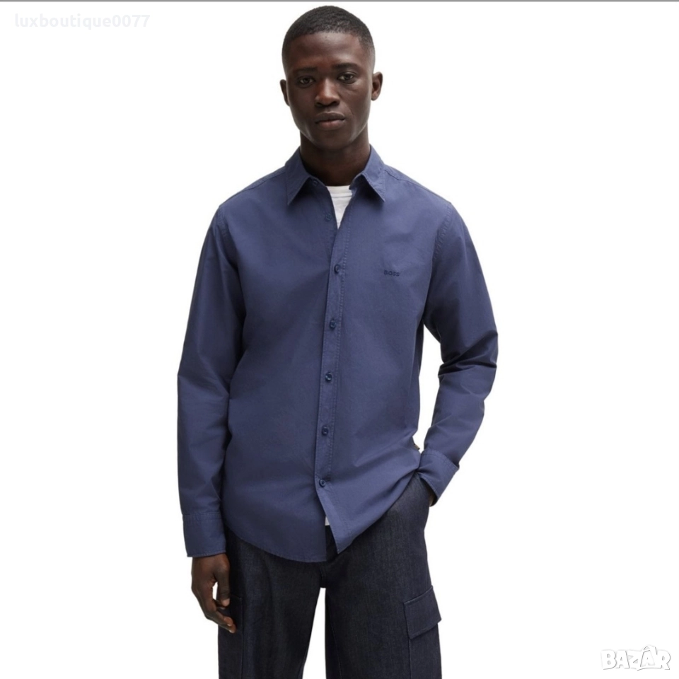 Чисто нова без етикет мъжка риза Boss L, снимка 1