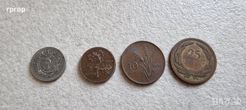 Монети. Турция. Турски лири. 6 бройки., снимка 1