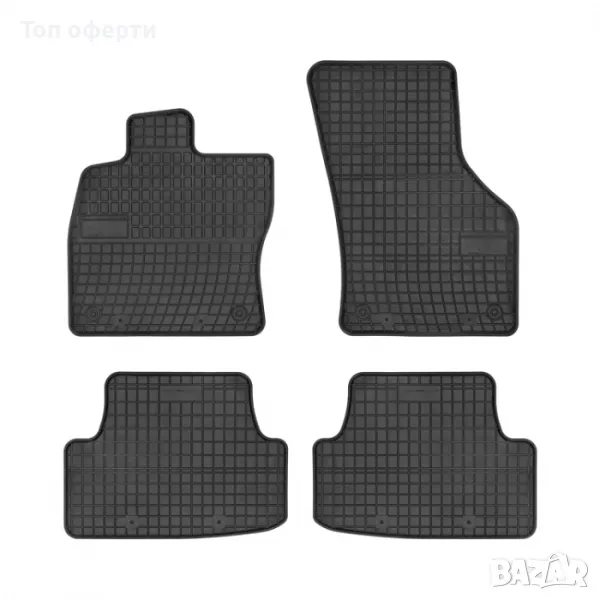 Гумени стелки Frogum за Audi A3 13-20 VW Golf VII 12-19 Seat Leon 3 12-20, снимка 1