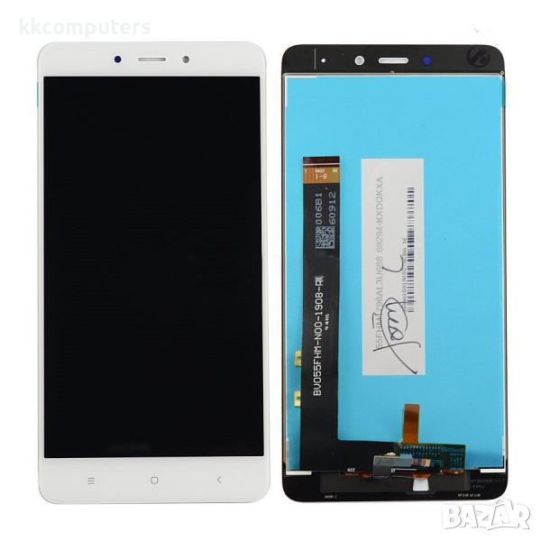 LCD Дисплей за Xiaomi Redmi Note 4 + тъч скрийн / Бял /, снимка 1