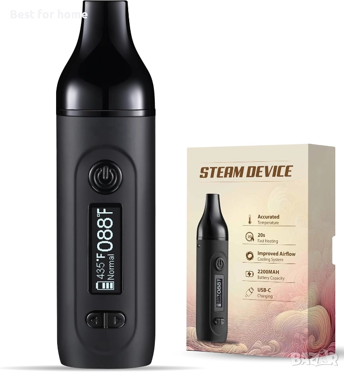 Изпарител за сухи билки, LOMQ GeminiKit, снимка 1