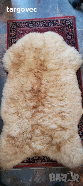 килимче от обработена овча кожа, снимка 1