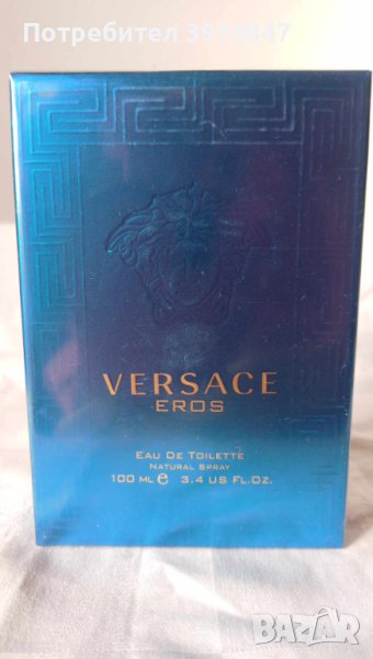 Мъжка парфюмна вода VERSACE EROS 100 мл., снимка 1