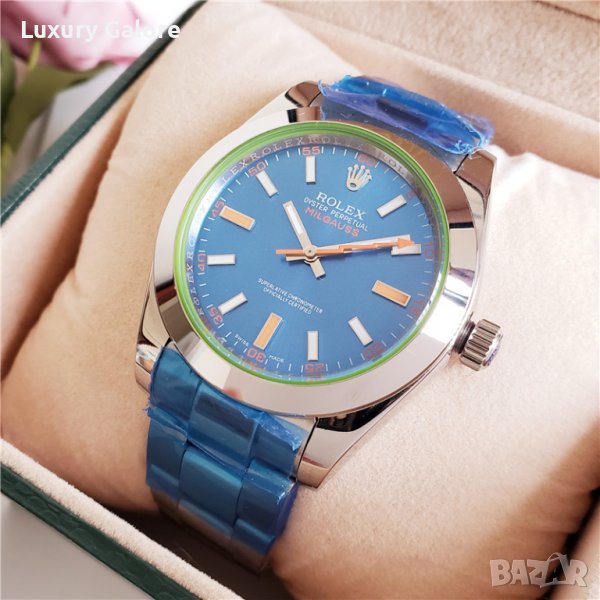 Mъжки часовник Rolex Milgauss GV Blue Dial с автоматичен механизъм, снимка 1