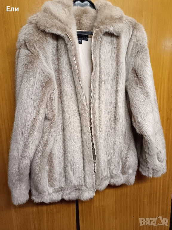 Палто с косъм , снимка 1