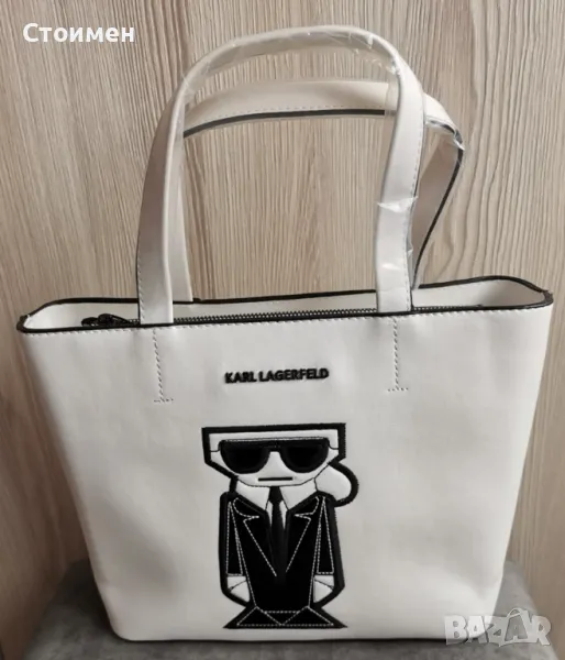 Прекрасна чанта, има дълга дръжка към нея, снимка 1