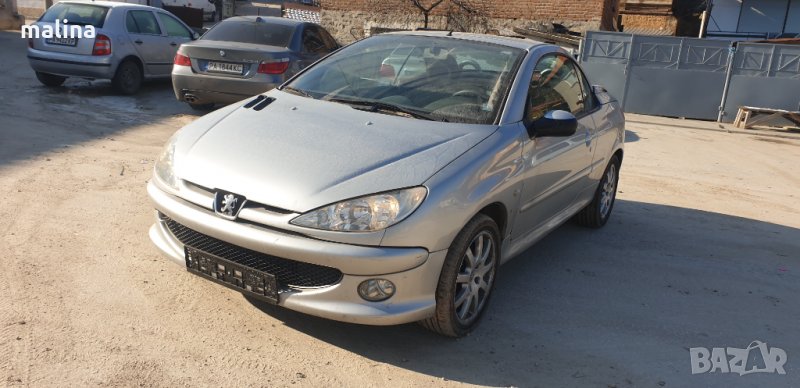 Пежо 206сс 1.6 HDI на части , снимка 1