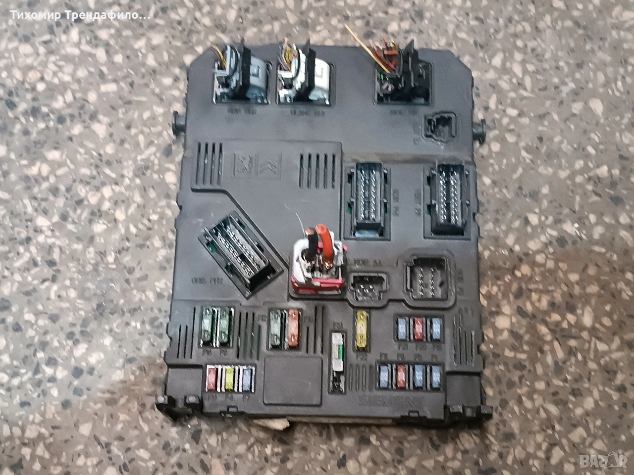 Citroen Peugeot BSI e02-00 9653667650, E02-00 MG S118085220E s118085220 e, снимка 1