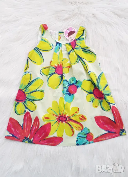 Детска рокля на цветя 18-24 месеца, снимка 1