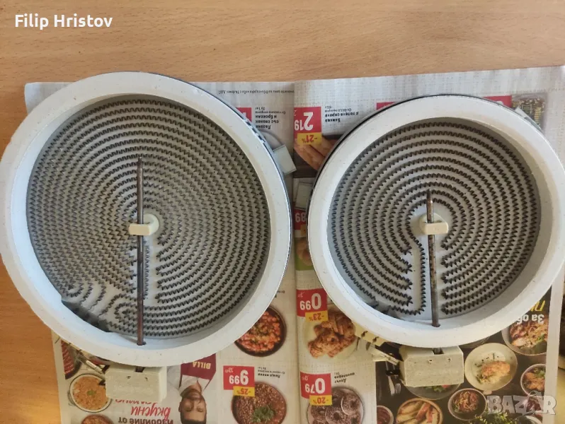 Лъчисти плочи за керамичен котлон , снимка 1