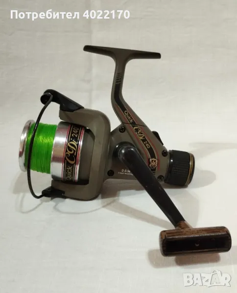 D.A.M (DAM) Quick CDi 240 - ретро макара с 2 лагера, снимка 1