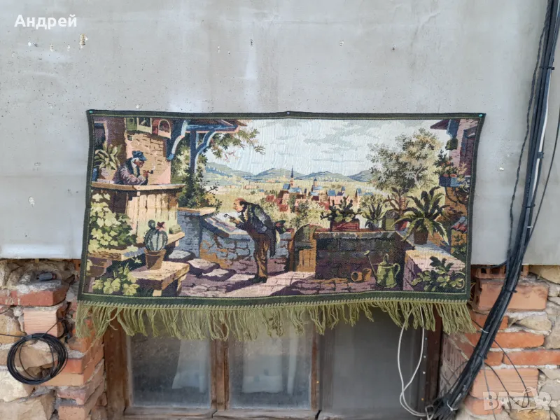 Старинен ковьор,покривка за стена #284, снимка 1