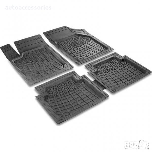 Стелки гумени за кола универсални черни Profesyonel 4броя, #1000053050, снимка 1