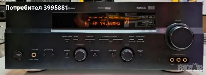 6.1 канален ресийвър за домашно кино Yamaha, mod.RX-V550, снимка 1