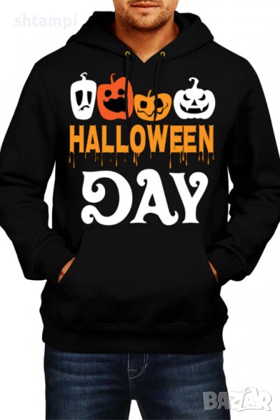 Мъжки Суитчър/Суитшърт Halloween Day,Halloween,Хелоуин,Празник,Забавление,Изненада,Обичаи,, снимка 1