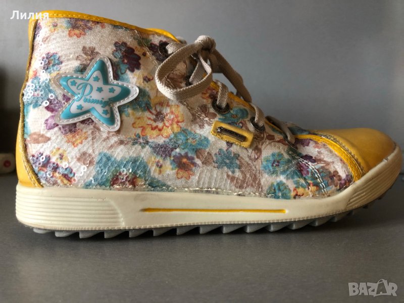 Ликвидация, 15лв!Детски дишащи обувки / кецове с текстилна част и естествена кожа Primigi, снимка 1