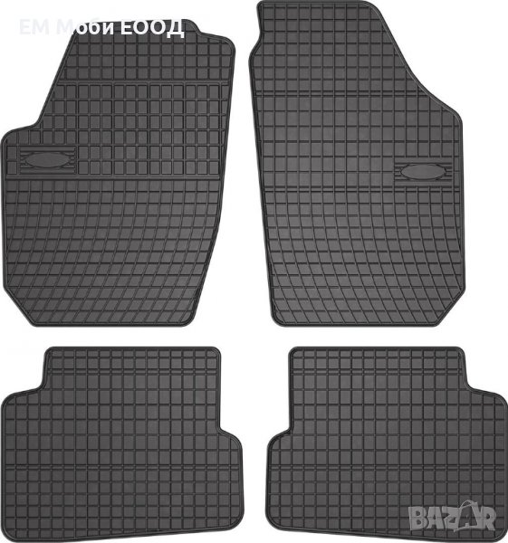 Гумени стелки Frogum за Skoda Fabia mk2 2006-2014, снимка 1
