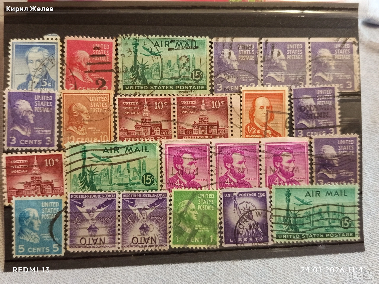 Стари пощенски марки от цял свят смесени СВЕТОВНИ ЛИДЕРИ за КОЛЕКЦИЯ ДЕКОРАЦИЯ 51606, снимка 1