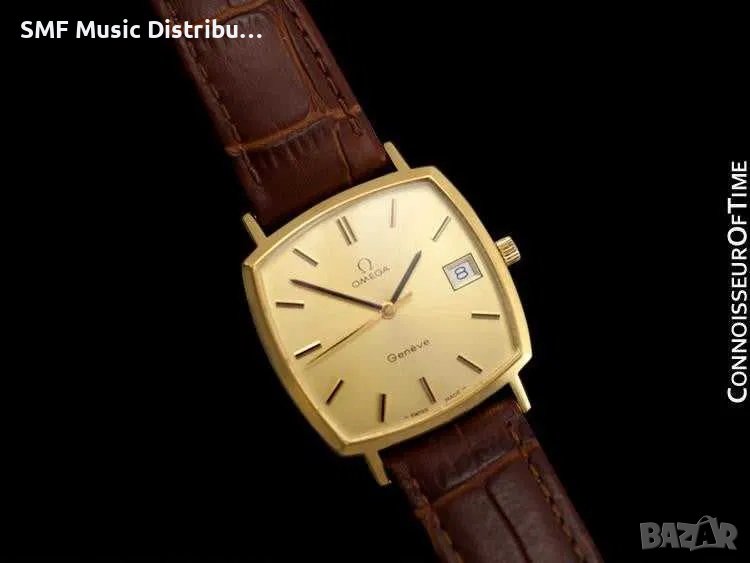 Omega-1974 Geneve Vintage Men 18K Gold, снимка 1